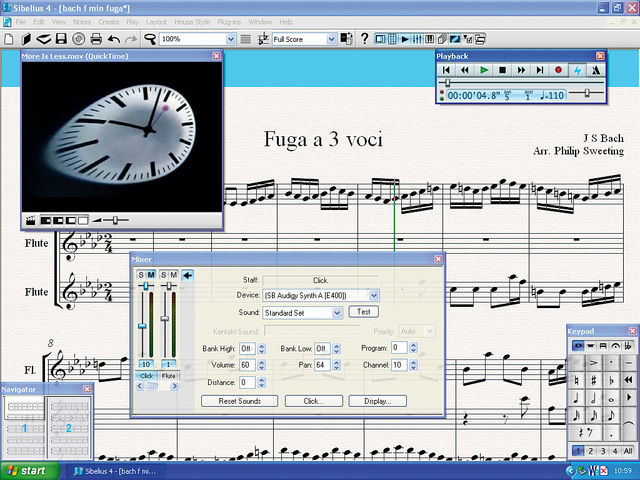 Sibelius Software Sibelius 4 Sibelius remains the industry standard notation software.